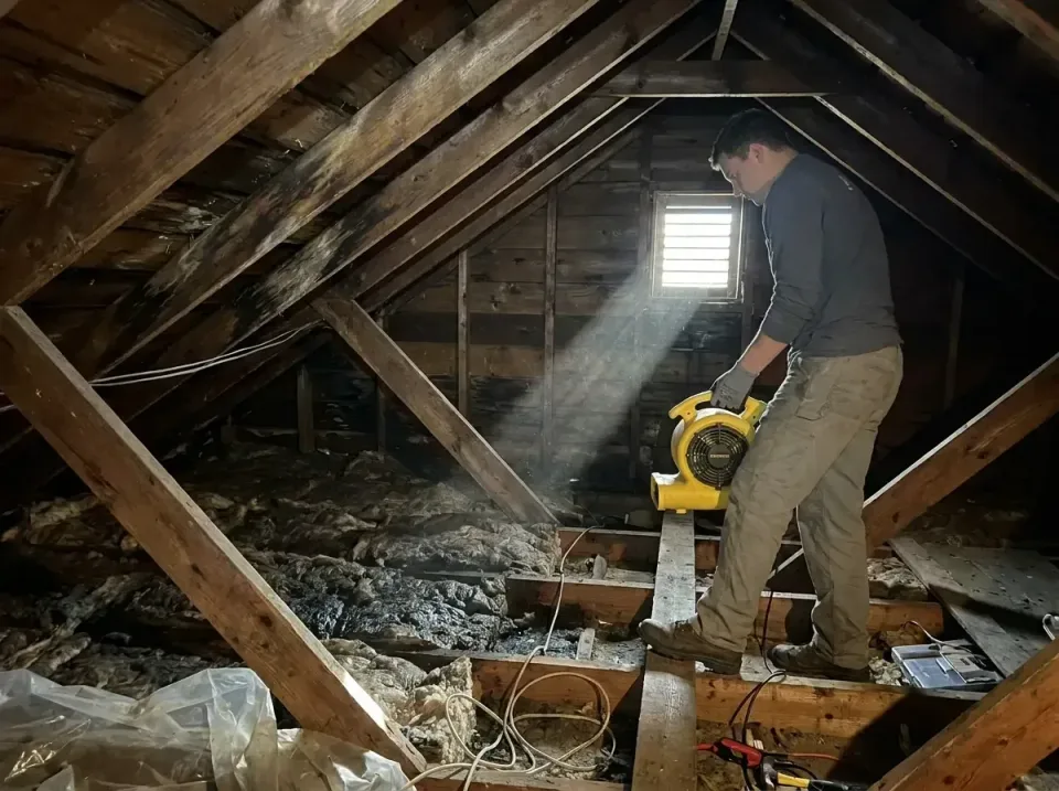 attic-water-damage-drying-proc-007 — frequently asked questions, Emergency Water Extraction & 24/7 Flood Response in Helena…
